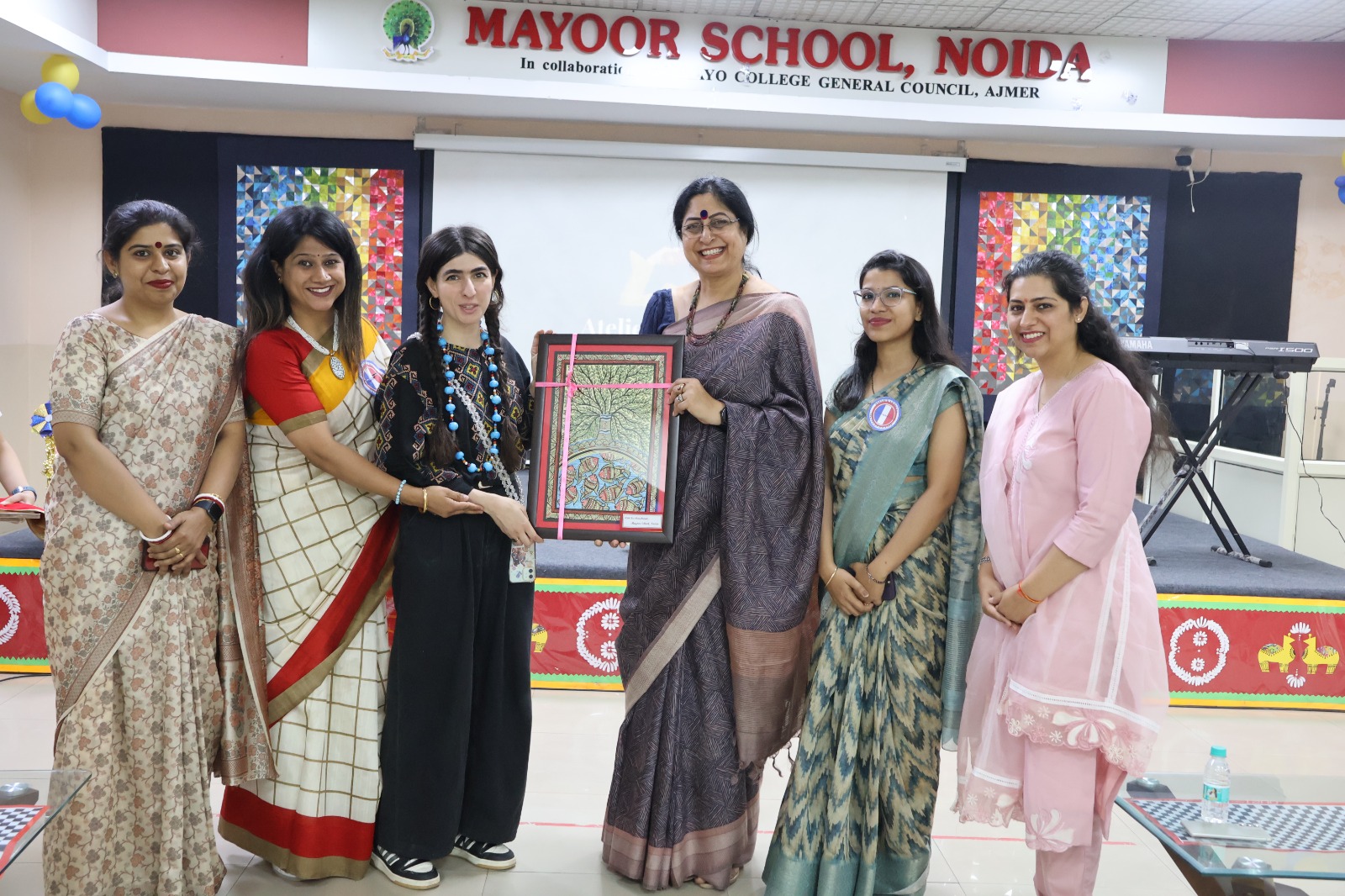 Brushing Cultures, Painting Awareness: A French Workshop on Art and Environment at Mayoor